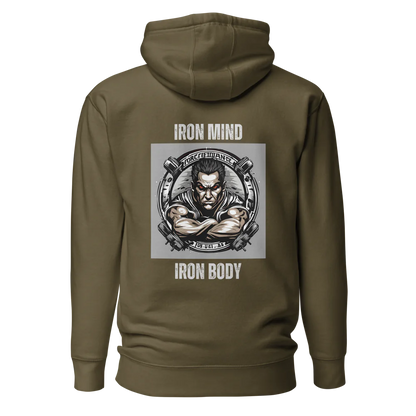 Tellon Unisex Premium Hoodie | Iron mind Iron Body