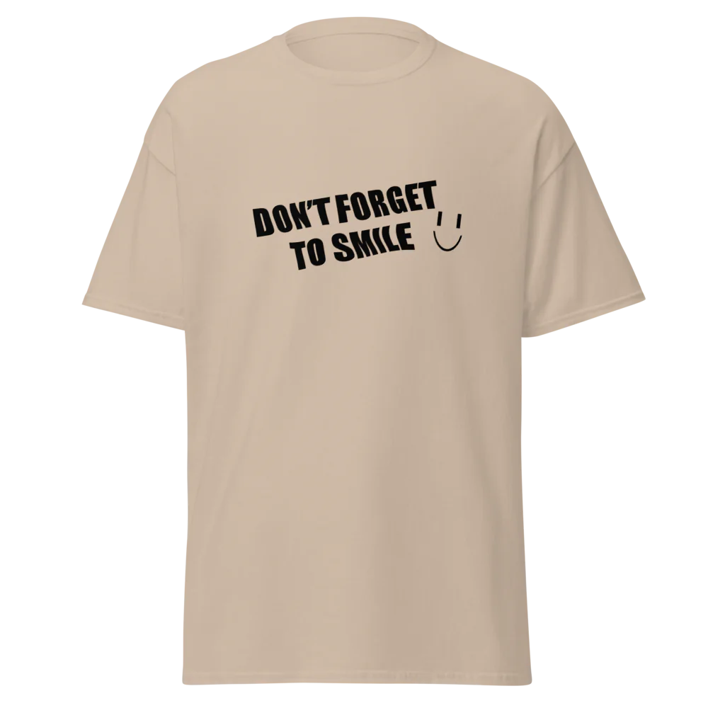 Tellon Unisex Classic Tee | Smile zwart