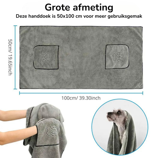 Serviette pour chien