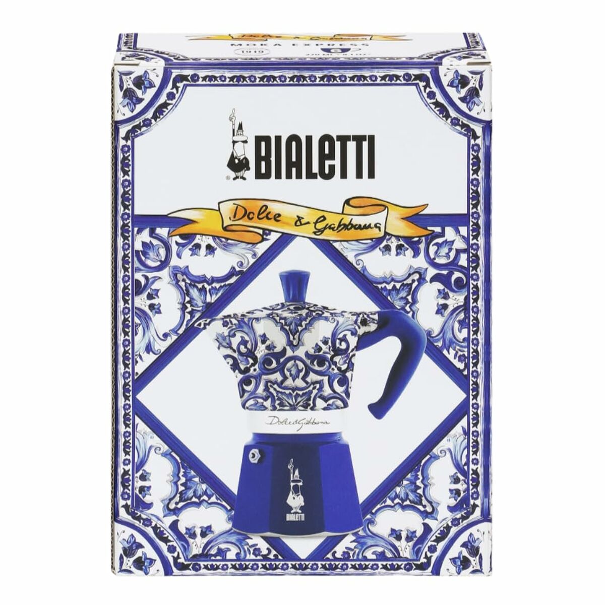 Italiaanse Koffiepot Bialetti MOKA D&G Blauw Aluminium 6 Kopjes