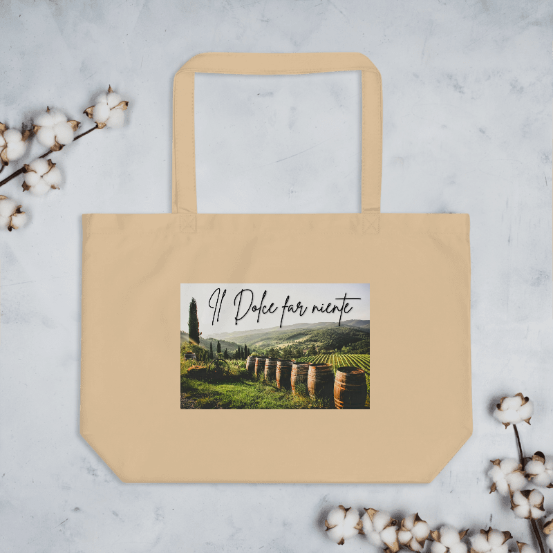 Biologisch katoenen shopper Il Dolce Far Niente 2