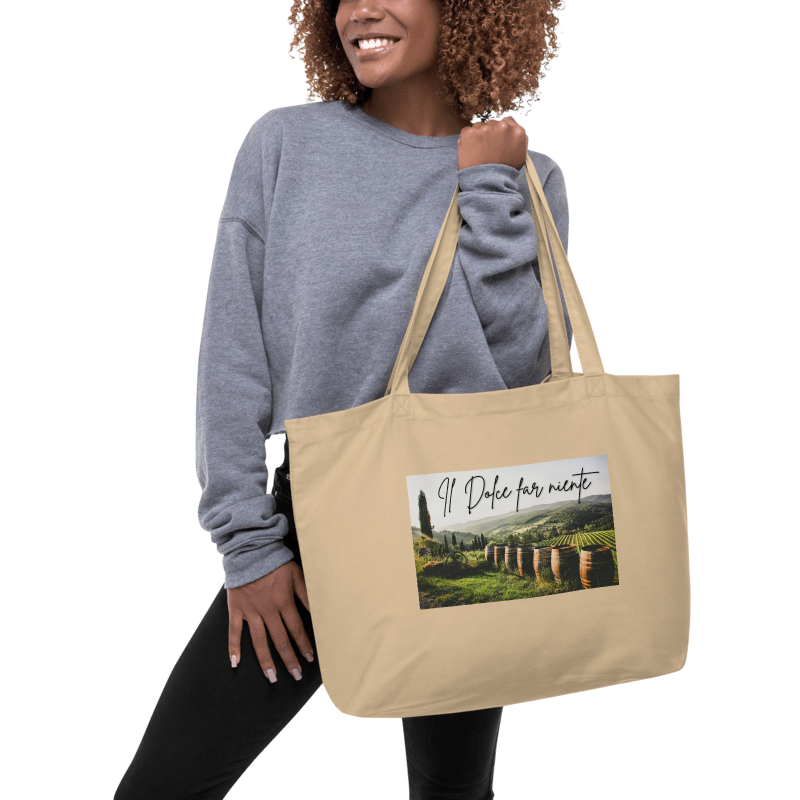 Biologisch katoenen shopper Il Dolce Far Niente 2
