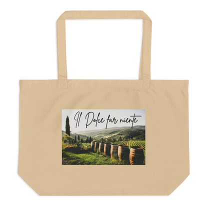 Biologisch katoenen shopper Il Dolce Far Niente 2