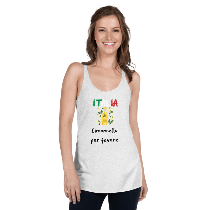 Tellon Racerback Tank Top | Limoncello