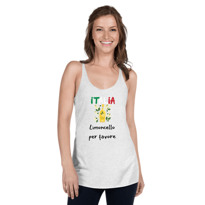 Tellon Racerback Tank Top | Limoncello