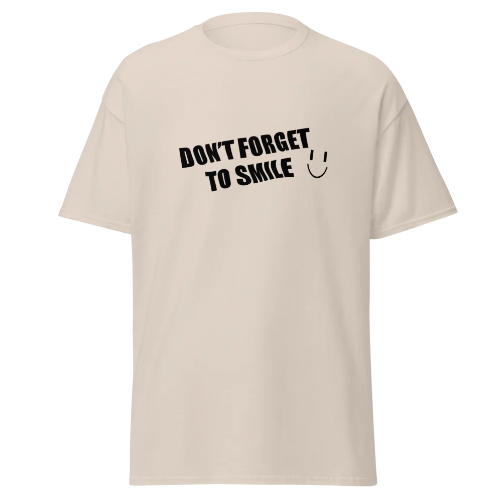 Tellon Unisex Classic Tee | Smile zwart