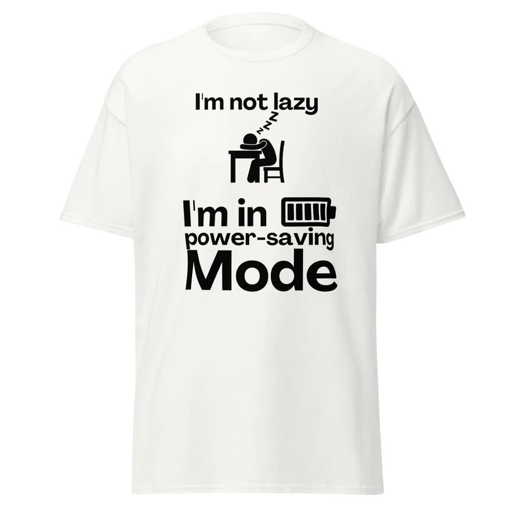 Tellon Unisex Classic Tee | Not lazy