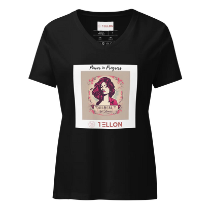 Tellon V-Neck T-Shirt | Power in Progress