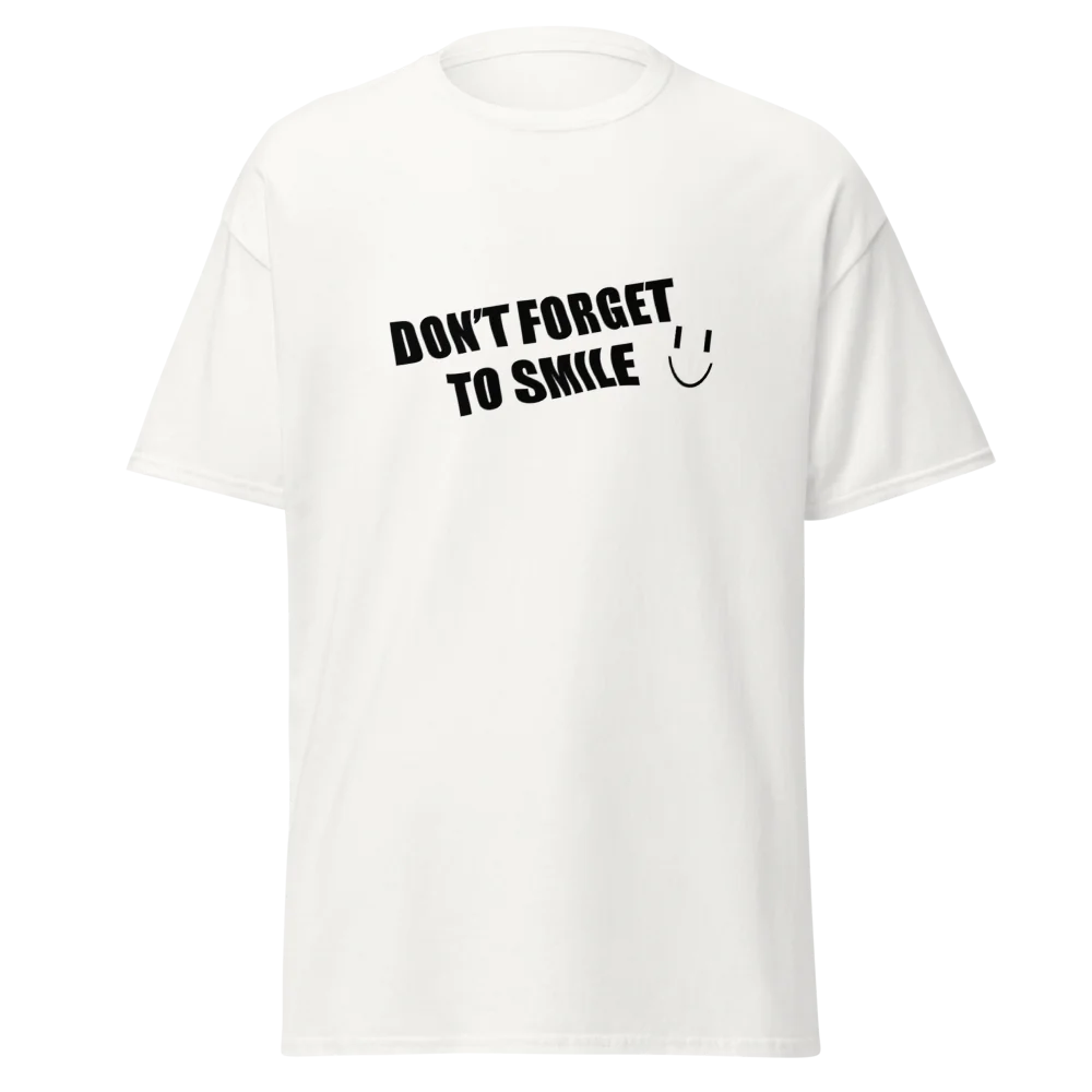 Tellon Unisex Classic Tee | Smile zwart