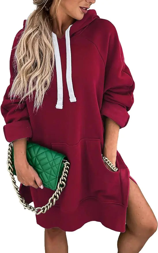 Wendy's Warme Hoodie-Jurk