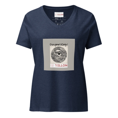 Tellon V-Neck T-Shirt | Own your Story