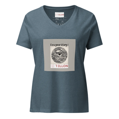 Tellon V-Neck T-Shirt | Own your Story