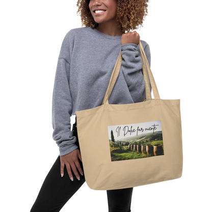 Biologisch katoenen shopper Il Dolce Far Niente 2