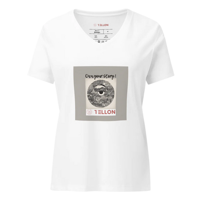 Tellon V-Neck T-Shirt | Own your Story